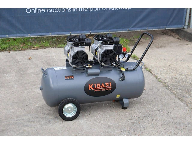 Compressor kibani elektrisch 3.5pk nieuw - afbeelding 1 van  1