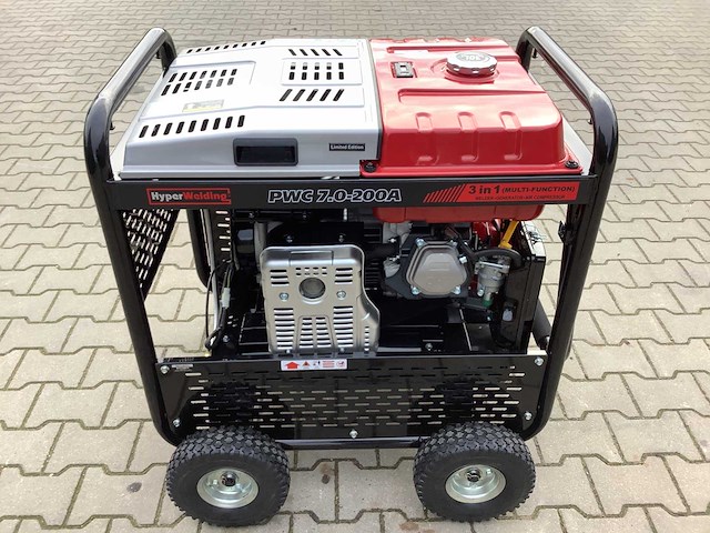 Compressor, lasapparaat, stroomgenerator - 3-in-1 mobiel werkstation - afbeelding 13 van  18