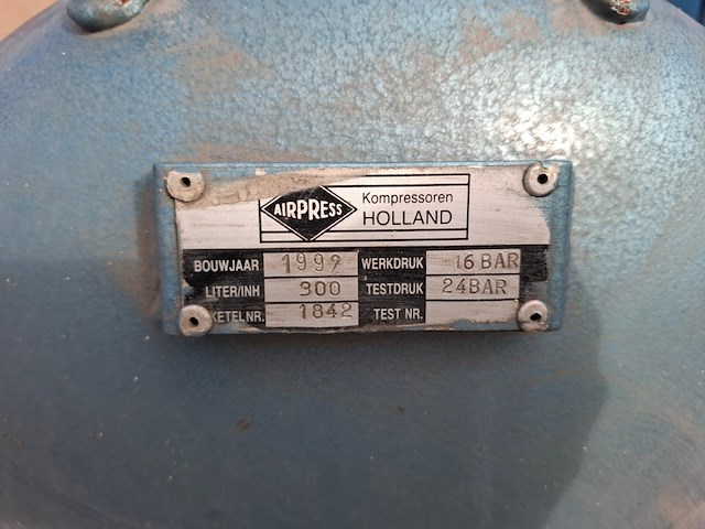 Compressor met buffertank, airpress, xa600, 1992 - afbeelding 2 van  10