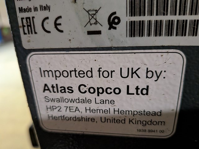 Compressor met conditionerinsunit, atlas copco airpower | fst, ga11vsds p, 2024 - afbeelding 9 van  13