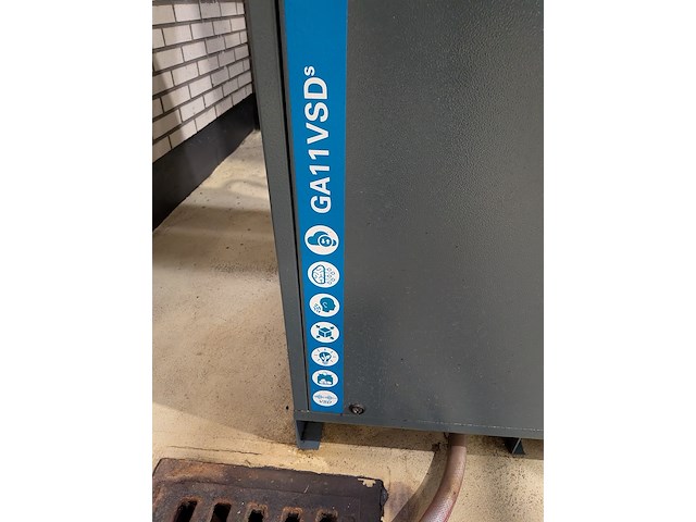 Compressor met conditionerinsunit en met waterafscheider, atlas copco airpower | fst, ga11vsds p, 2024 - afbeelding 14 van  19