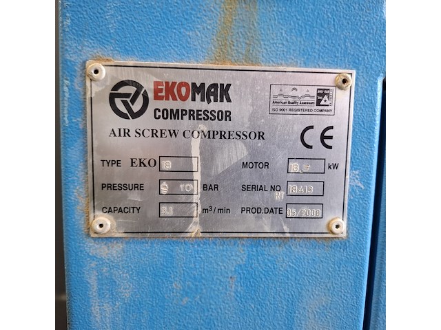 Compressor met drukvat, ekomak en oks, eko 18 - afbeelding 17 van  21