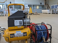 Compressor met luchtslanghaspel mecha concorde, ct10 - afbeelding 1 van  8