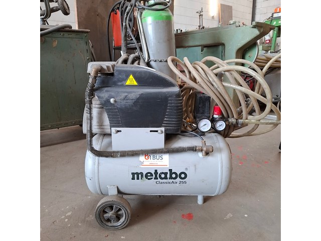 Compressor metabo, classic air 255, bouwjaar 2011 - afbeelding 1 van  6
