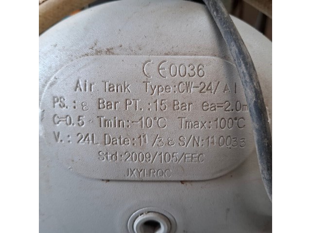 Compressor metabo, classic air 255, bouwjaar 2011 - afbeelding 6 van  6