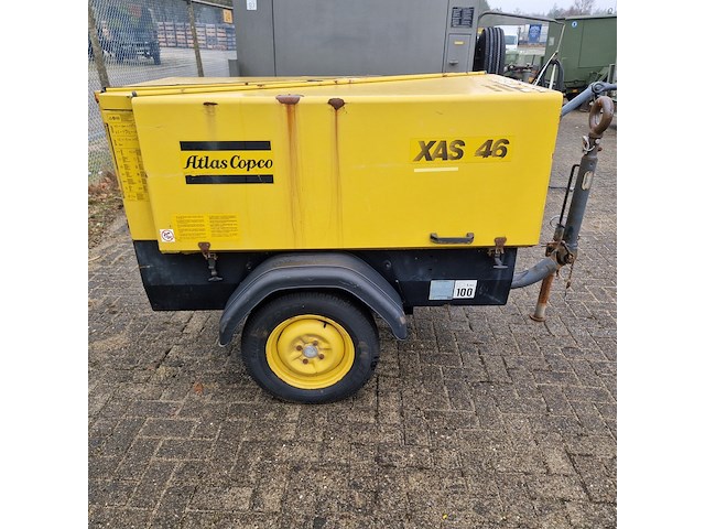 Compressor mobiel, atlas-copco, xas46, 1998 - afbeelding 38 van  39