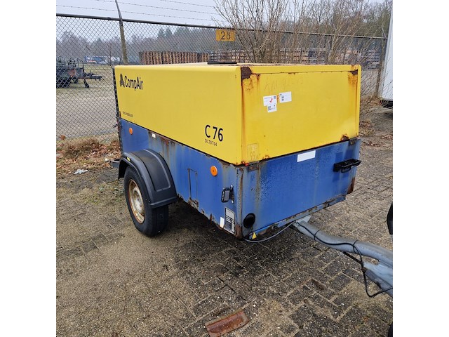 Compressor mobiel, compair / gardner denver, c76 / dlt0704, 2012 - afbeelding 23 van  46