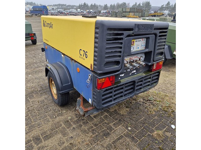 Compressor mobiel, compair / gardner denver, c76 / dlt0704, 2012 - afbeelding 43 van  46