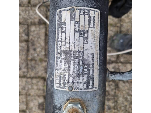 Compressor mobiel, ingersoll-rand, typer1075f726, 2003 - afbeelding 38 van  39