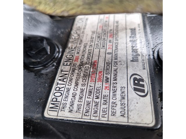 Compressor mobiel, ingersoll-rand, typer1075f726, 2003 - afbeelding 21 van  48