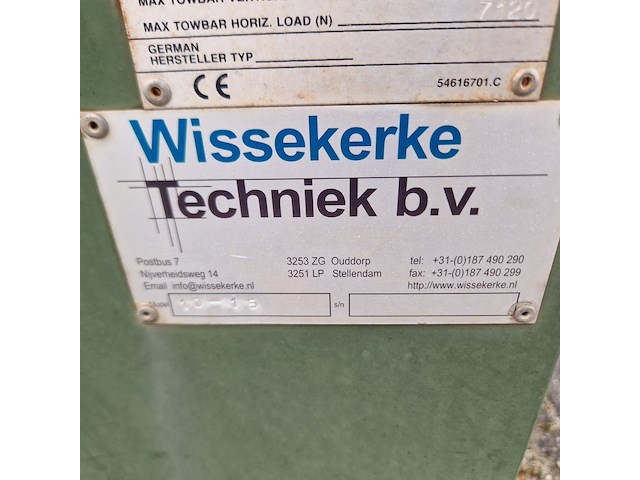 Compressor mobiel, ingersoll-rand, typer1075f726, 2003 - afbeelding 13 van  23