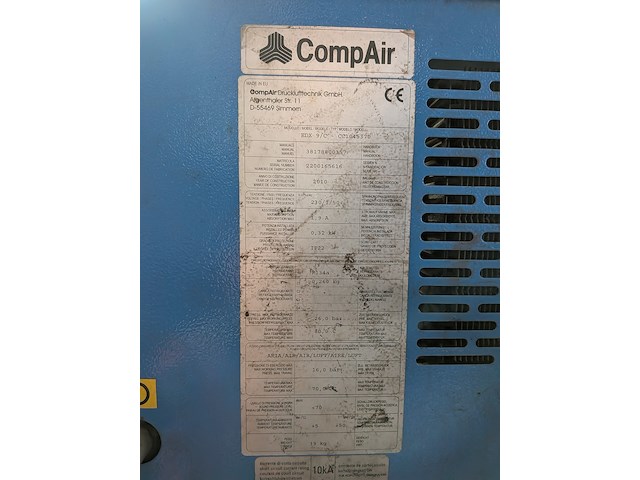 Compressor opstelling compair - afbeelding 7 van  11