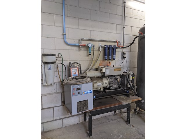 Compressor opstelling, mattei, erc504h, 2001 - afbeelding 14 van  20