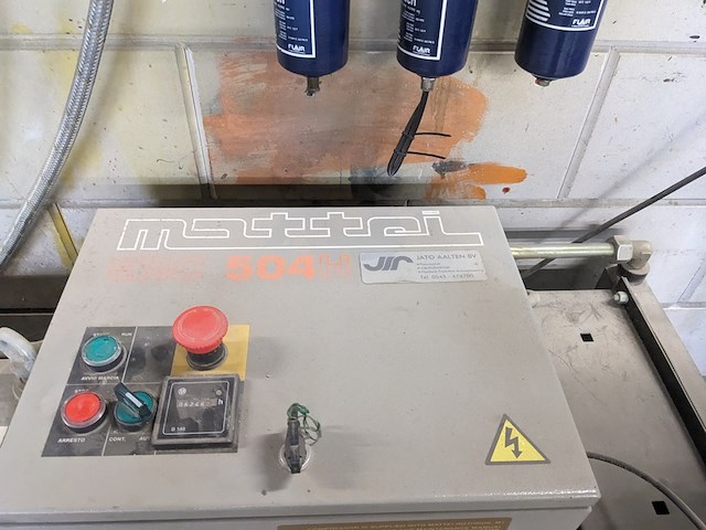 Compressor opstelling, mattei, erc504h, 2001 - afbeelding 17 van  20