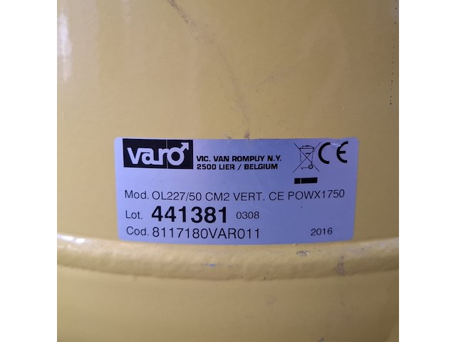 Compressor powerplus, powx1750 - afbeelding 4 van  12