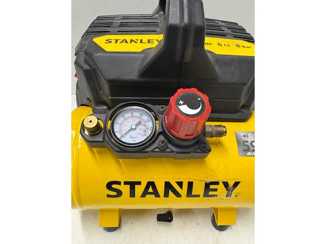 Compressor, stanley, dst 100/8/6, geel - afbeelding 2 van  4