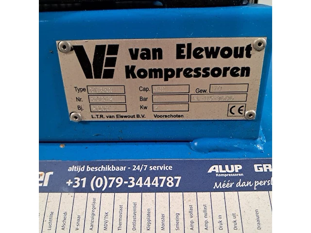Compressor, van elewout, gb650, 2000 - afbeelding 3 van  11