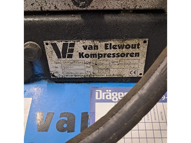 Compressor, van elewout kompressoren, gb850.500, 2005 - afbeelding 6 van  9