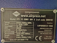 Compressor v.v. luchtdroger airpress, aps 10 combi dry x, bouwjaar 2021 - afbeelding 5 van  9