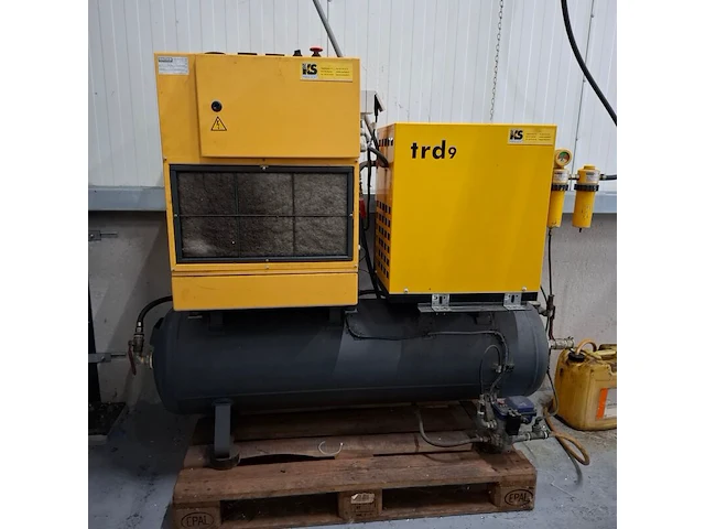 Compressor v.v. luchtdroger kaeser, sx6ta5-180, bouwjaar 1995 - afbeelding 1 van  12