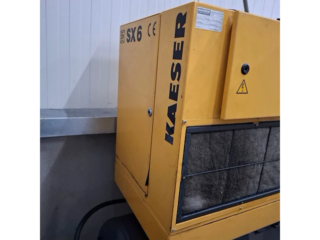 Compressor v.v. luchtdroger kaeser, sx6ta5-180, bouwjaar 1995 - afbeelding 6 van  12