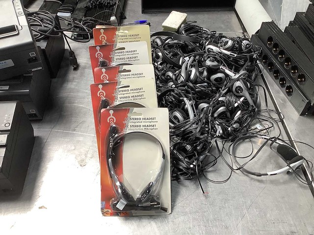 Compu parts - pc stereo headset - headset (30x) - afbeelding 2 van  4
