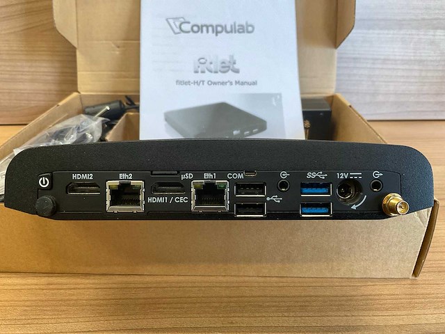 Compulab fitlet-t industriële pc - 4 gb - ssd - afbeelding 3 van  3