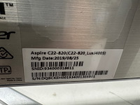 Computer, acer, aspire c22-820, all-in-one - afbeelding 3 van  4