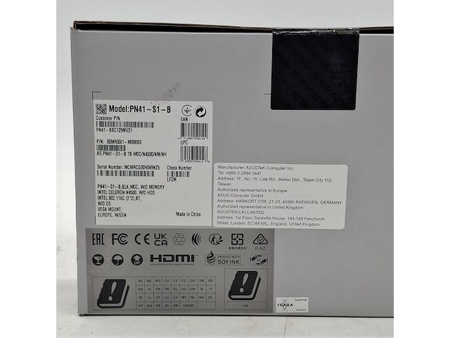 Computer, asus, mini pc pn41-s1-b - afbeelding 4 van  5