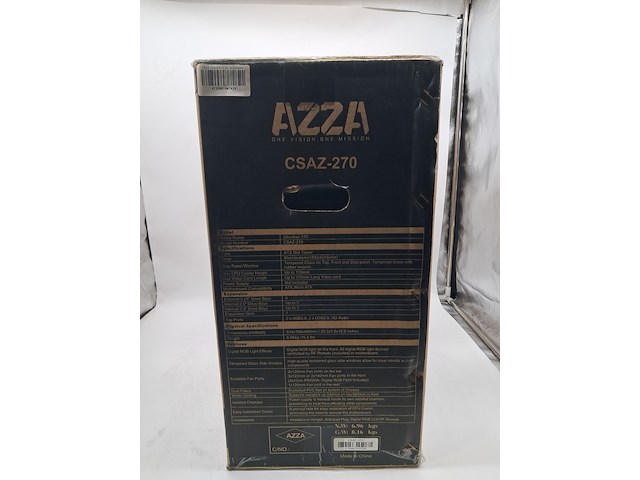 Computer behuizing, azza, scaz-270 - afbeelding 2 van  6