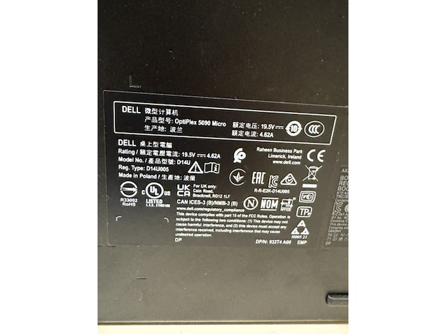Computer dell, optiplex 5090 - afbeelding 4 van  4