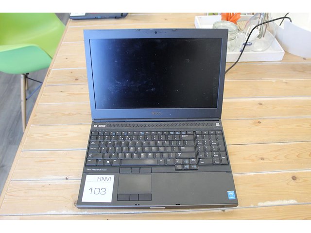 Computer dell precision m4800 met intel core i7, 16 gb ram, 256 gb ssd. met oplader. - afbeelding 1 van  3