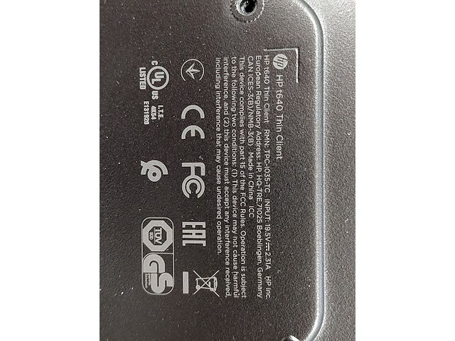 Computer, hp, t640 thin client - afbeelding 4 van  5