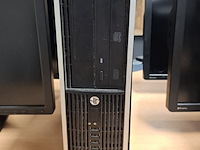 Computer met 2x beeldscherm, hp, hp pro 6300 sff i5 - afbeelding 2 van  5