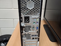 Computer met 2x beeldscherm, hp, hp pro 6300 sff i5 - afbeelding 3 van  5