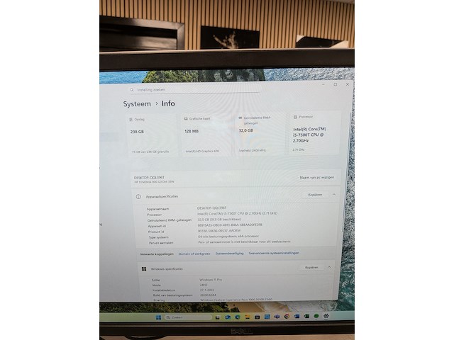 Computer met 2x full hd beeldscherm hp, elitedesk 800 g3 desktop mini - afbeelding 4 van  17