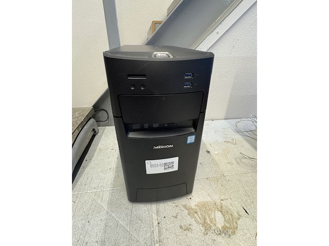 Computer met 2x geheugenkaart medion, akoya p2150d, zwart - afbeelding 1 van  5