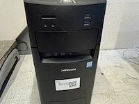 Computer met 2x geheugenkaart medion, akoya p2150d, zwart - afbeelding 1 van  5