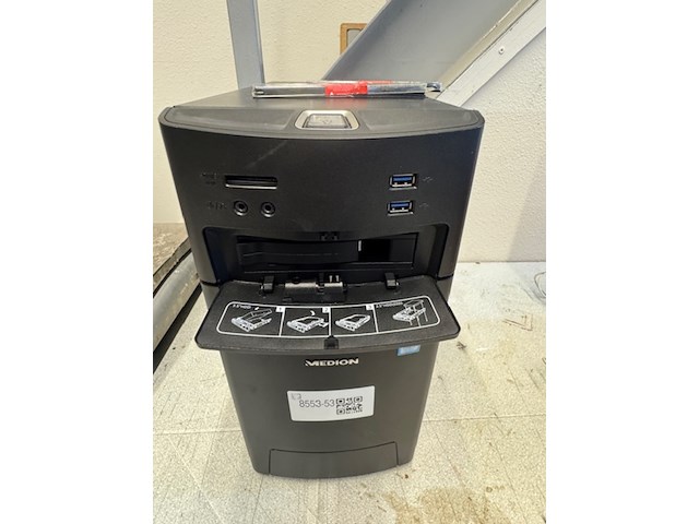 Computer met 2x geheugenkaart medion, akoya p2150d, zwart - afbeelding 3 van  5