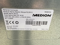 Computer met 2x geheugenkaart medion, akoya p2150d, zwart - afbeelding 4 van  5