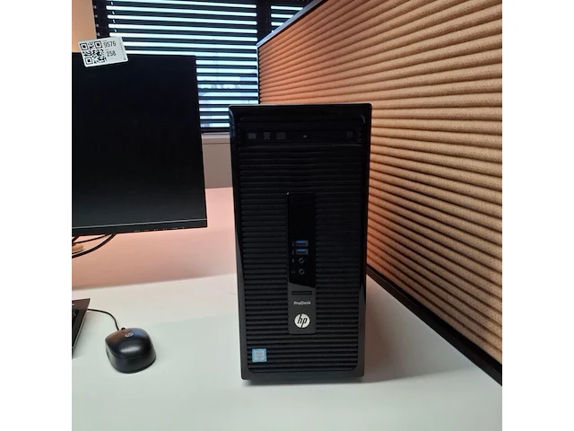 Computer met 2x monitor, hp, prodesk 400 g3 mt business pc, core i5 - afbeelding 4 van  11
