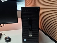 Computer met 2x monitor, hp, prodesk 400 g3 mt business pc, core i5 - afbeelding 4 van  11
