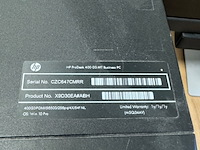 Computer met 2x monitor, hp prodesk 400 g3 - afbeelding 3 van  5