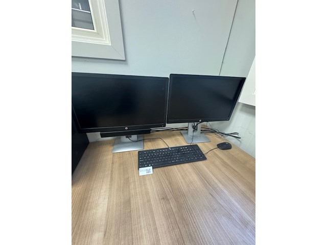 Computer met 2x monitor, hp prodesk 400 g3 - afbeelding 4 van  5