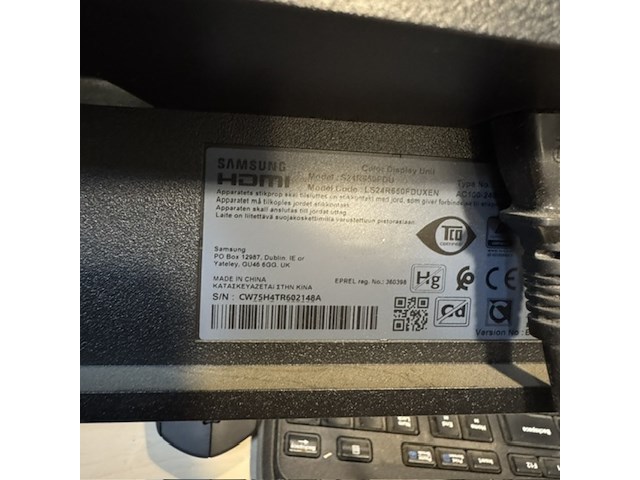 Computer met 2x monitor samsung, bouwjaar i5 processor , met 2x monitor arm - afbeelding 4 van  4