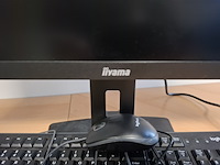 Computer met beeldscherm en toetsenbord hp, hp elitedesk 800 g4 mini, bouwjaar 2019 - afbeelding 4 van  4