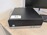 Computer met beeldscherm hp, prodesk 400 g4 - afbeelding 2 van  7