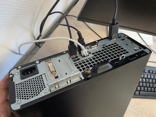 Computer met beeldscherm hp, prodesk 400 g4 - afbeelding 5 van  7