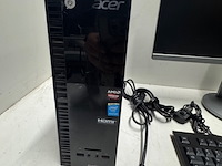 Computer met monitor acer en aoc, xc-703 en 270lm0043 - afbeelding 2 van  6