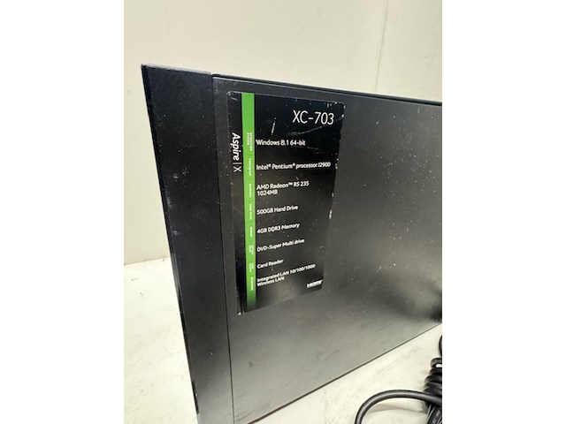 Computer met monitor acer en aoc, xc-703 en 270lm0043 - afbeelding 3 van  6